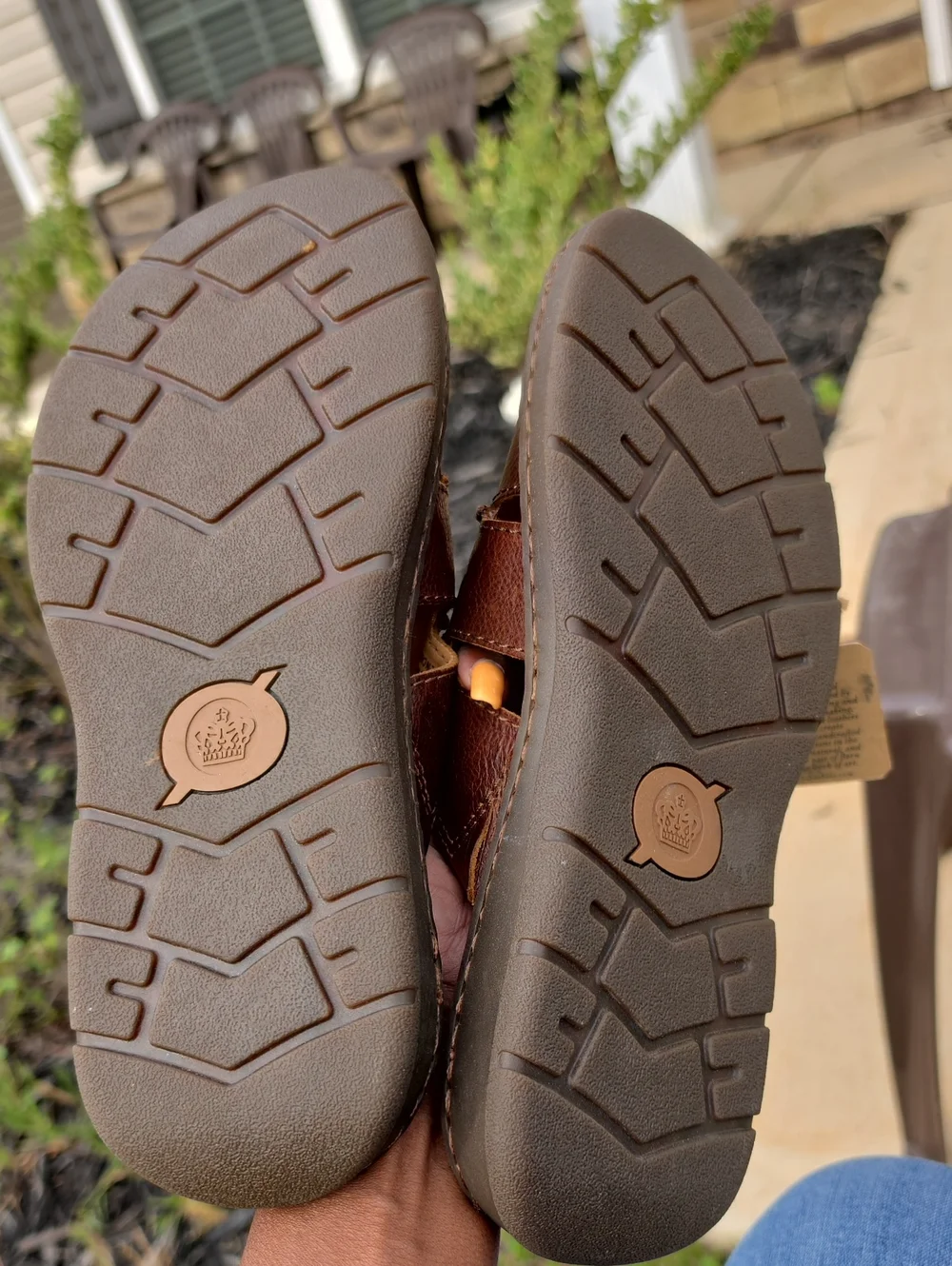 Born Men's Weiser Sandals Cymbal Size 9 Leather NWT